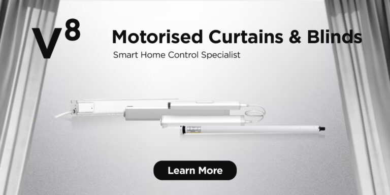 v8, smart home motor curtain - blinds
